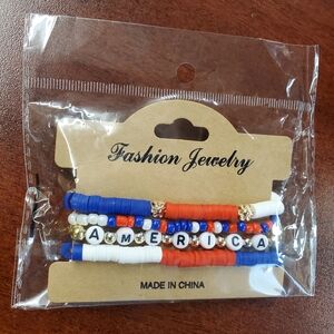 Patriotic Bracelet Set